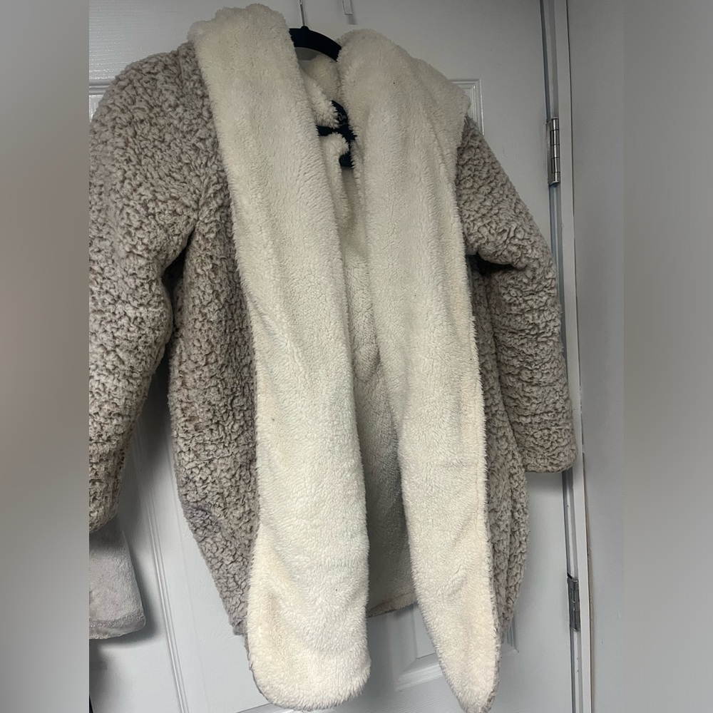 Warm fuzzy jacket